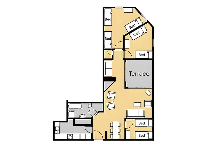 M M Central Apartments Gruppen, Handwerker Und Monteure Budget شقة برلين